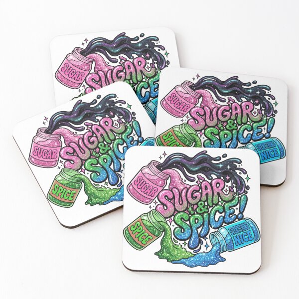 Item preview, Sugar and Spice Chemical X - Glitter Recipe Sticker designed and sold by 0Zetgest.