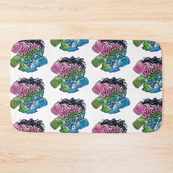 Item preview, Sugar and Spice Chemical X - Glitter Recipe Sticker designed and sold by 0Zetgest.