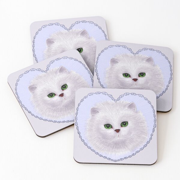 Item preview, Persian Cat Heart designed and sold by artmuvz.
