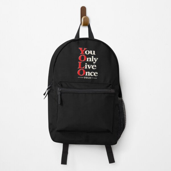Item preview, YOLO — You Only Live Once Minimalist Black & White designed and sold by VzerosDigital.