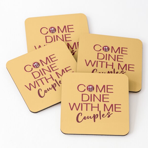 Item preview, Come Dine With Me…Couples (on Yellow) designed and sold by PawsitiveMum3.