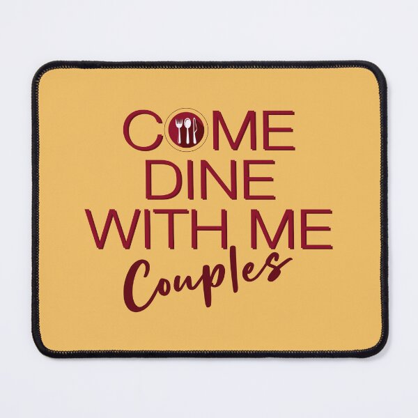 Item preview, Come Dine With Me…Couples (on Yellow) designed and sold by PawsitiveMum3.