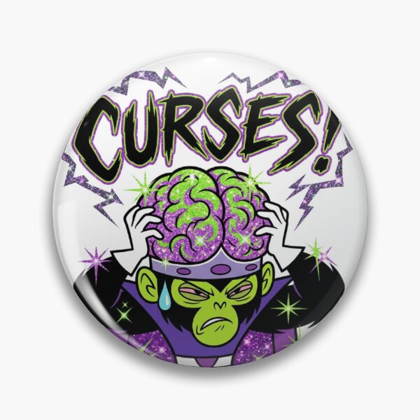 Item preview, Mojo Jojo Curses - Purple & Green Glitter Villain Art designed and sold by 0Zetgest.