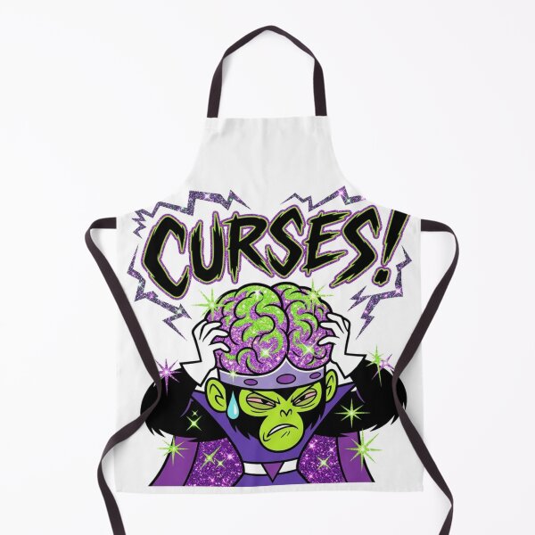 Item preview, Mojo Jojo Curses - Purple & Green Glitter Villain Art designed and sold by 0Zetgest.