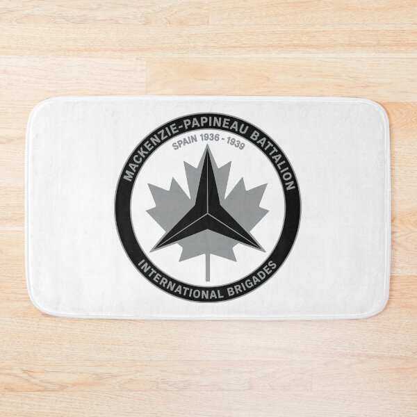 Item preview, Mackenzie Papineau Battalion International Brigades Antifascist Emblem Print designed and sold by PinUpPizzazz.