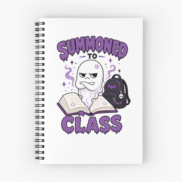 Item preview, Ghost Summoned to Class Spooky School Humor designed and sold by Artmares.