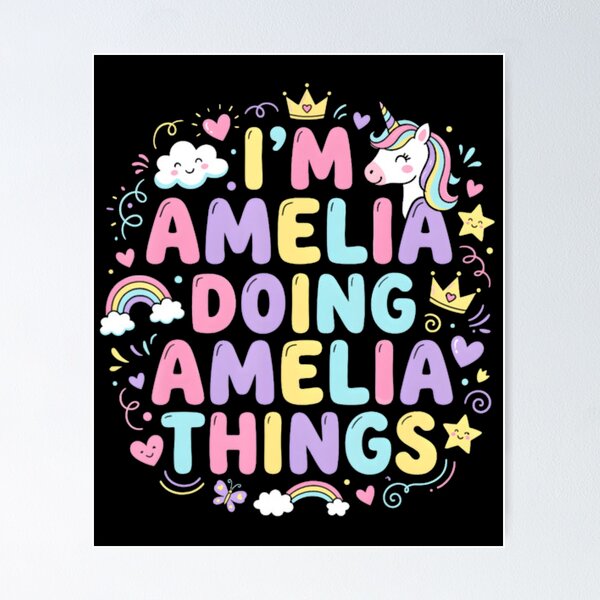 Item preview, Im Amelia Doing Amelia Things S designed and sold by miireishi.