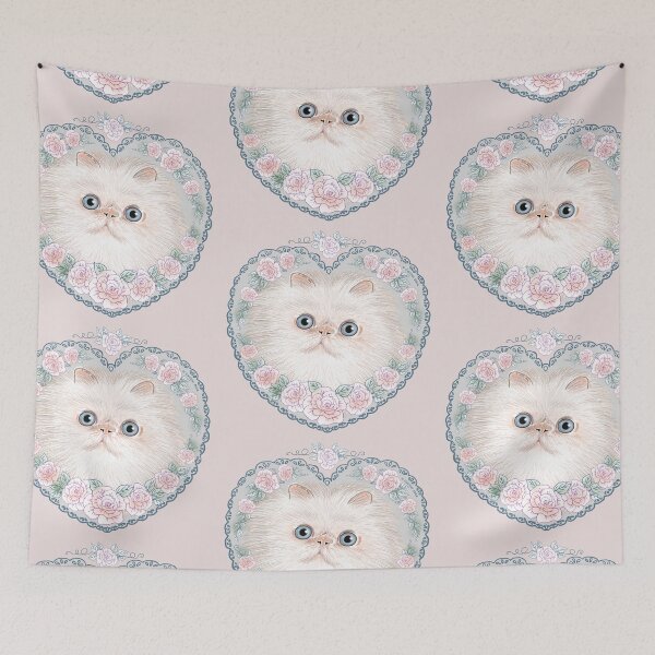 Item preview, Himalayan Cat Heart designed and sold by artmuvz.