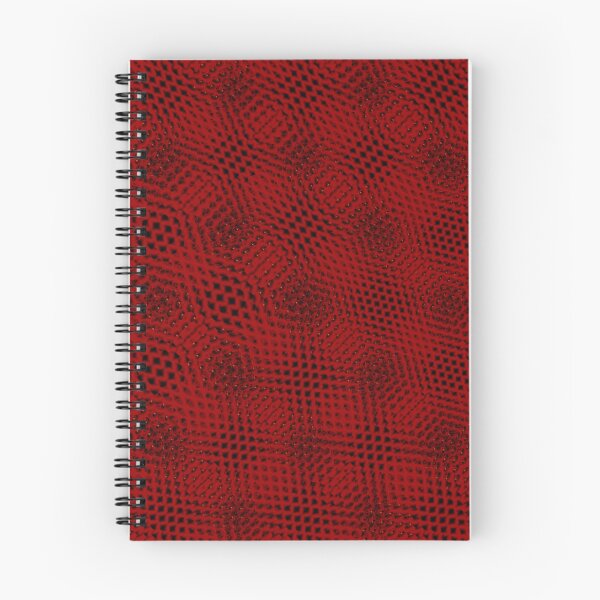 Item preview, Honeycomb Red Pattern designed and sold by Shy Fractal Designs.
