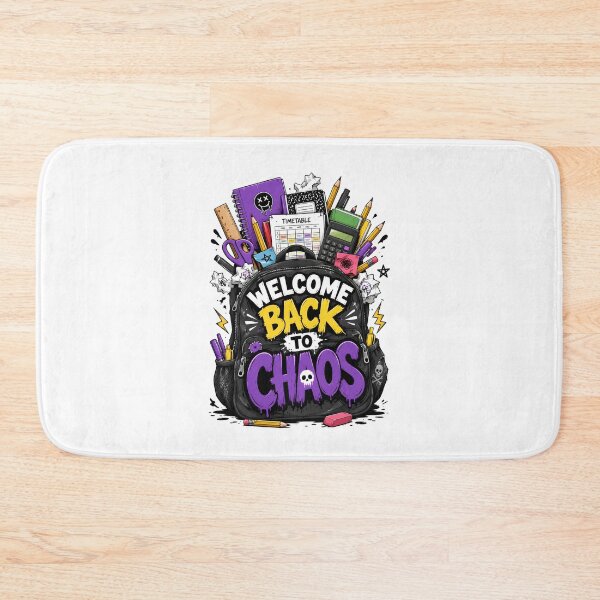 Item preview, Back To School Chaos Backpack Cartoon designed and sold by Artmares.