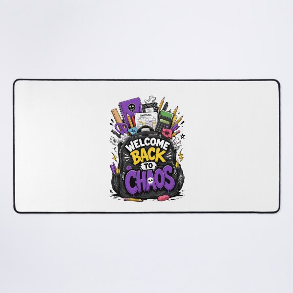 Item preview, Back To School Chaos Backpack Cartoon designed and sold by Artmares.