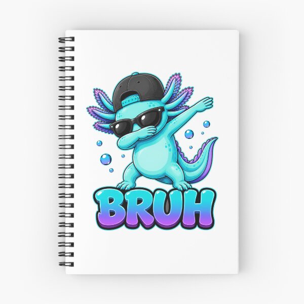 Item preview, Bruh Dabbing Axolotl Funny Cool Axolotl Meme Cute Amphibian Humor designed and sold by 76Valeria.