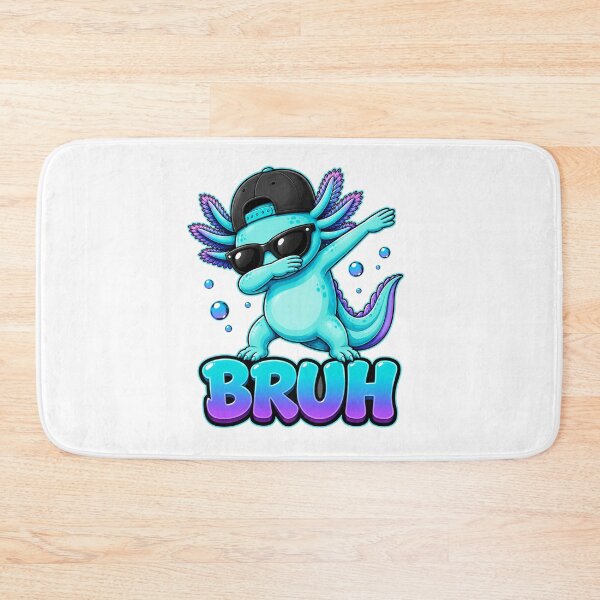Item preview, Bruh Dabbing Axolotl Funny Cool Axolotl Meme Cute Amphibian Humor designed and sold by 76Valeria.