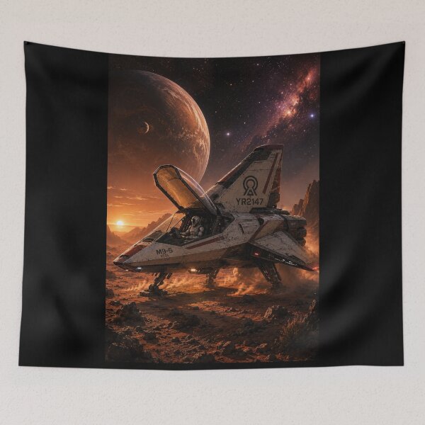 Item preview, YR2147 – Futuristic Robots & Space Exploration designed and sold by TEEJAMBOREE.