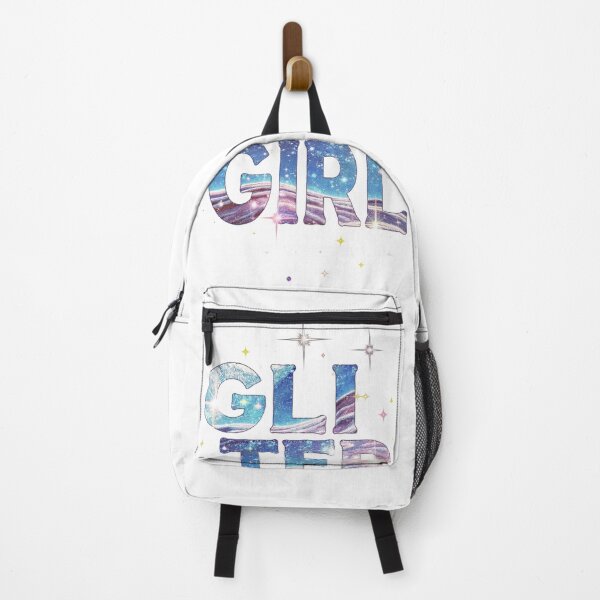 Item preview, Glitter Girl- Cosmic Galaxy Typography and Stars designed and sold by LC&LCPlatform.