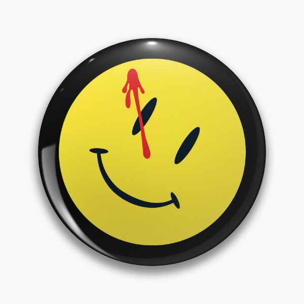 Item preview, The Watchmen Smiley Face designed and sold by blacksnowcomics.