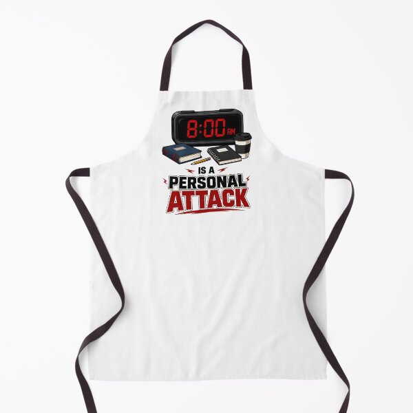 Item preview, 8AM School Alarm Clock Personal Attack designed and sold by Artmares.