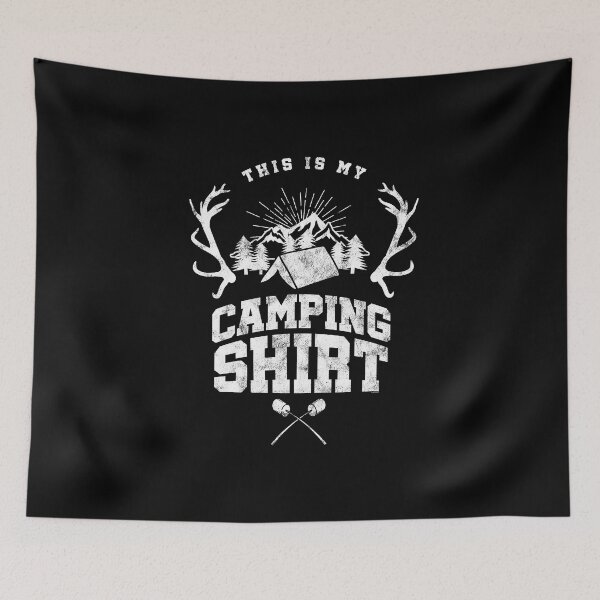 Item preview, Camping Shirt designed and sold by TomGiantDesigns.
