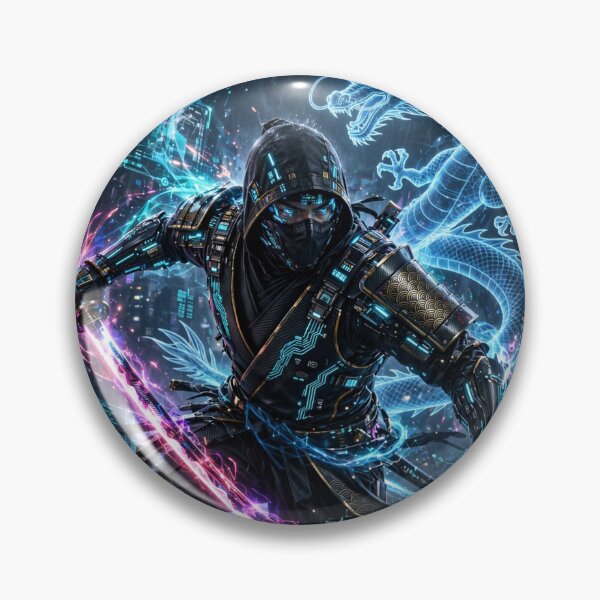 Item preview, Neon Blade and Holographic Dragon designed and sold by Surviving Monday Club.