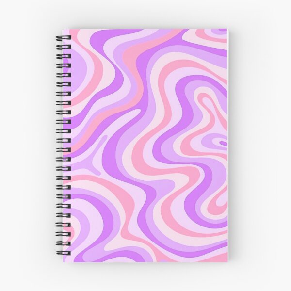 Item preview,  Liquid Swirl Retro Abstract in purple tones, Cream, and White designed and sold by Differenceee.
