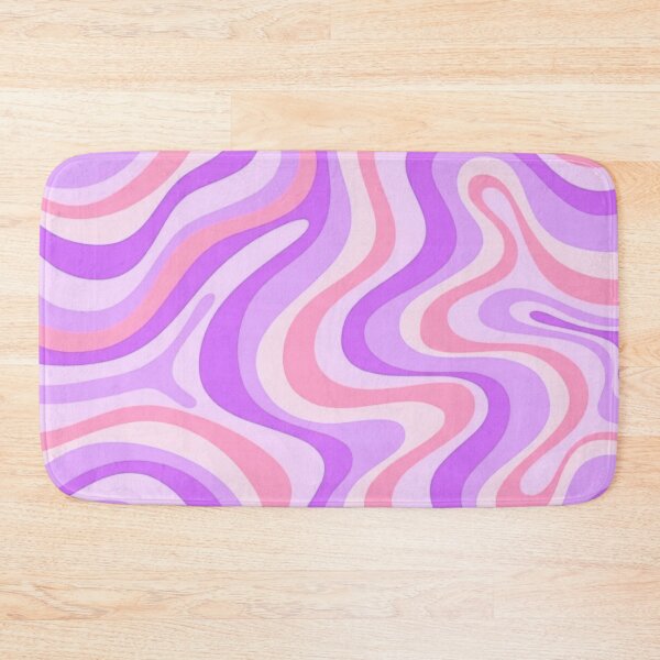 Item preview,  Liquid Swirl Retro Abstract in purple tones, Cream, and White designed and sold by Differenceee.