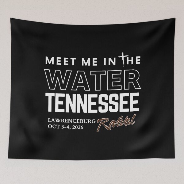 Item preview, Meet Me in the Water - Tennessee Baptism Design designed and sold by Vectraxos.