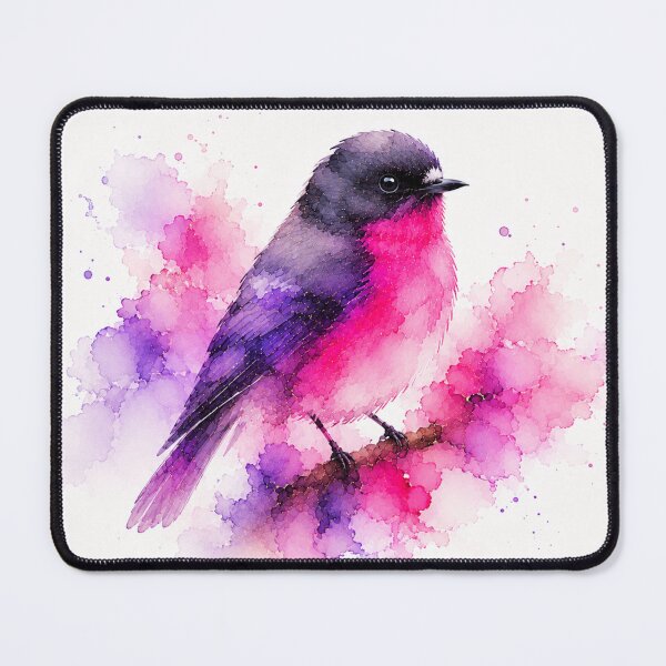 Item preview, Australian Pink Robin designed and sold by PurrfectWhisper.