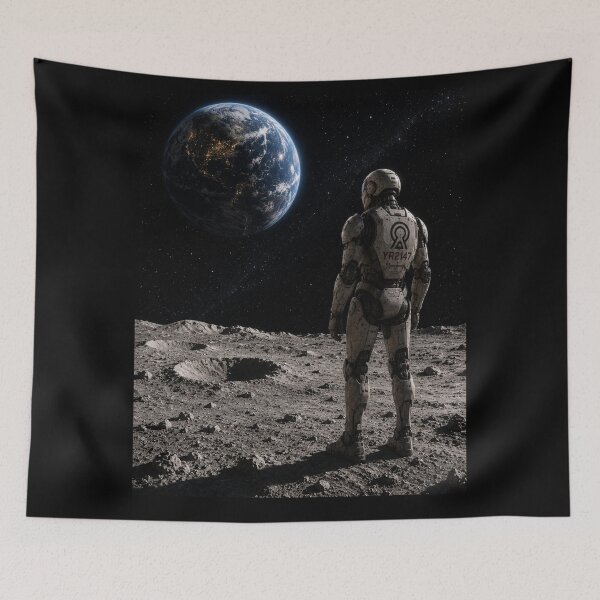 Item preview, YR2147 – Futuristic Robots & Space Exploration designed and sold by TEEJAMBOREE.