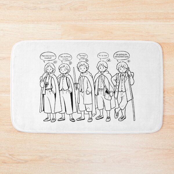 Item preview, Cartoonified - The Hobbits designed and sold by Cartoonifying.