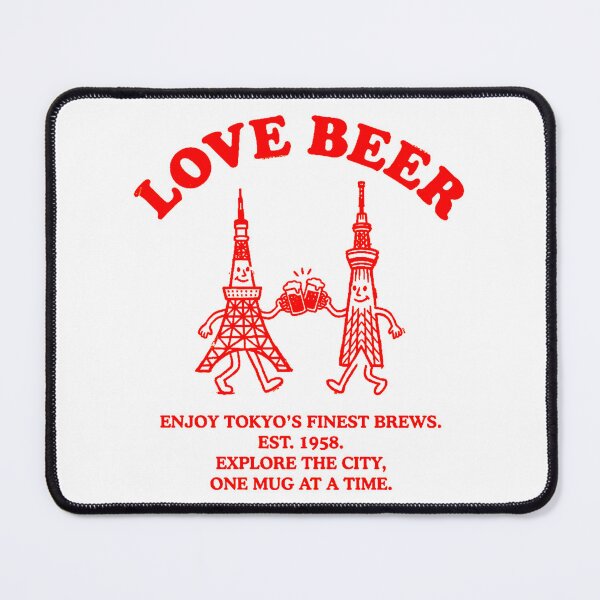 Item preview, Tokyo Tower and Tokyo Skytree designed and sold by LOVE BEER JAPAN.