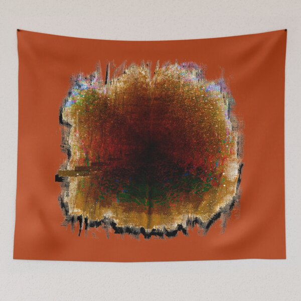 Item preview, Golden Forest Void – Deep Organic Abstract Canvas Art designed and sold by MAMA.art.Rio <Marsailhe_Milward>.