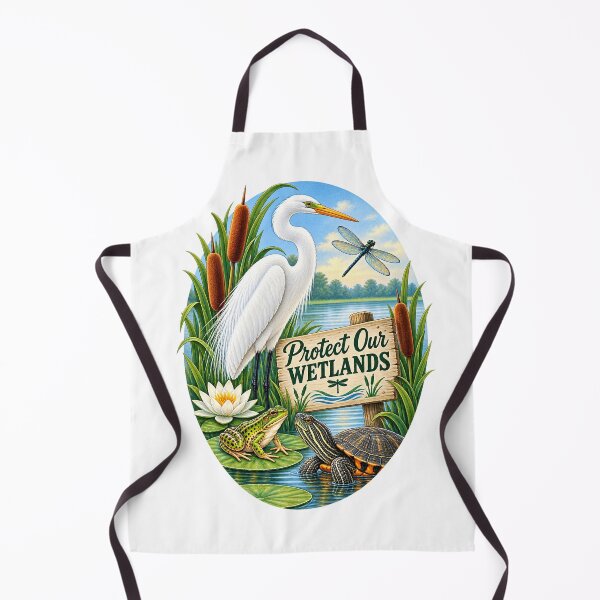 Item preview, Protect Our Wetlands – Wetland Wildlife Conservation designed and sold by Penbrook Farms.