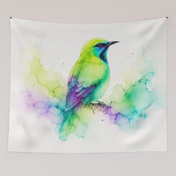 Item preview, Green Honeycreeper designed and sold by PurrfectWhisper.