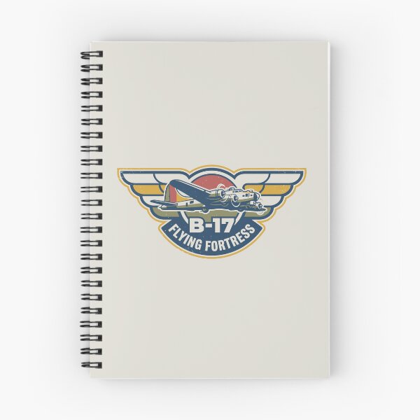 Item preview, B-17 Flying Fortress Pilot Wings Vintage Military Aviation Emblem designed and sold by KiwiRider.