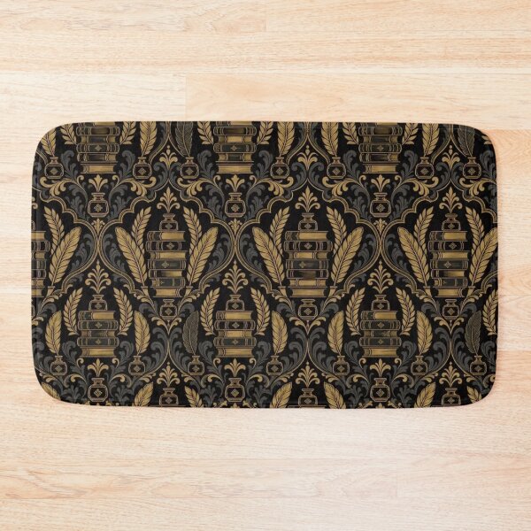Item preview, Dark Academia Book Damask Seamless Pattern | Vintage Bookish Dark Academia Toile Repeat designed and sold by StickyGuys.