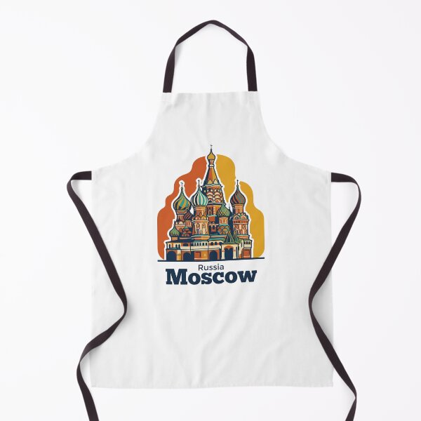 Item preview, Moscow Saint Basils Cathedral Bold Retro Graphic Art designed and sold by Inkworksbyshery.