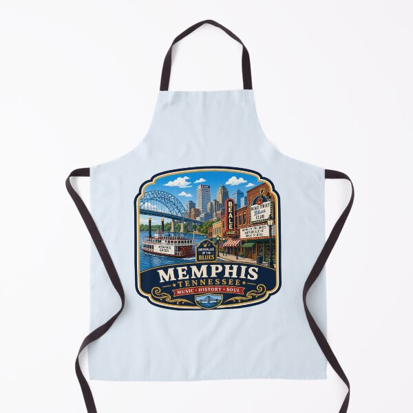 Item preview, Memphis, Tennessee - Beale Street Blues & Riverboat designed and sold by Myra365Art.