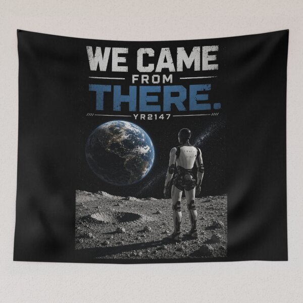 Item preview, YR2147 – Futuristic Robots & Space Exploration designed and sold by TEEJAMBOREE.