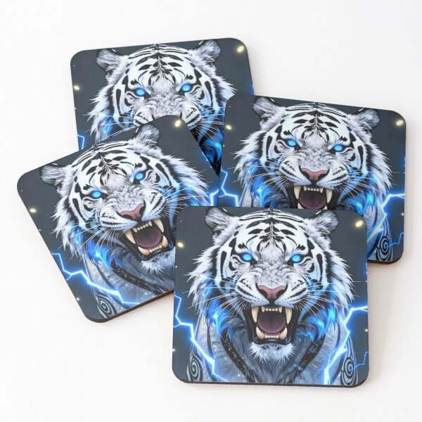 Item preview, White Tiger designed and sold by INKRebelGraphic.