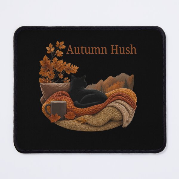 Item preview, Autumn Hush Black Cat designed and sold by HOUSE OF VMH.