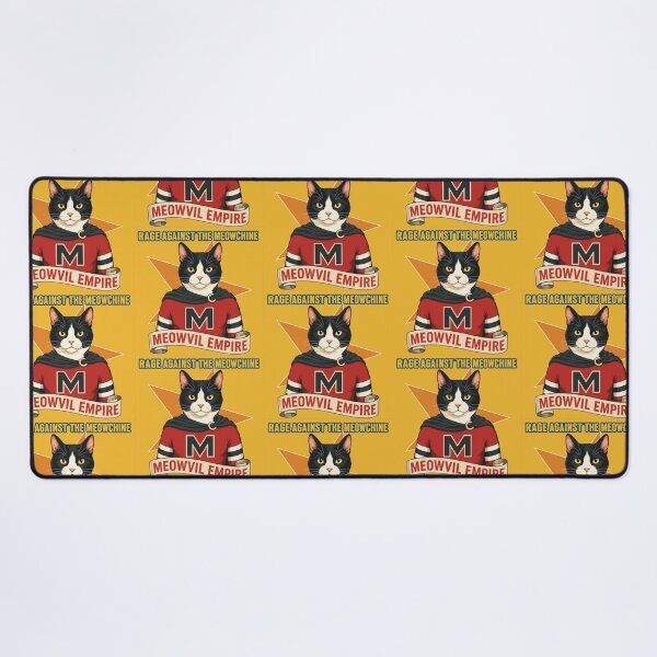 Item preview, Rage Against The Meowchine- Meowvil Empire designed and sold by GhoulishGraphX.
