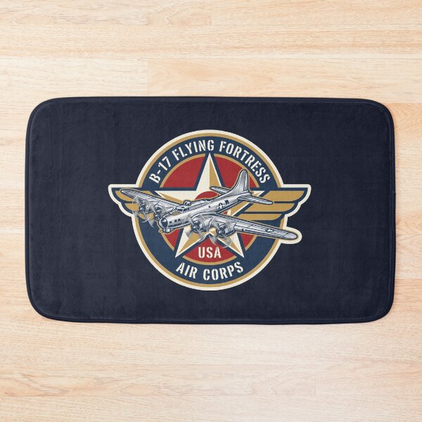 Item preview, B-17 Flying Fortress USA Air Corps WW2 Vintage Military Emblem designed and sold by KiwiRider.
