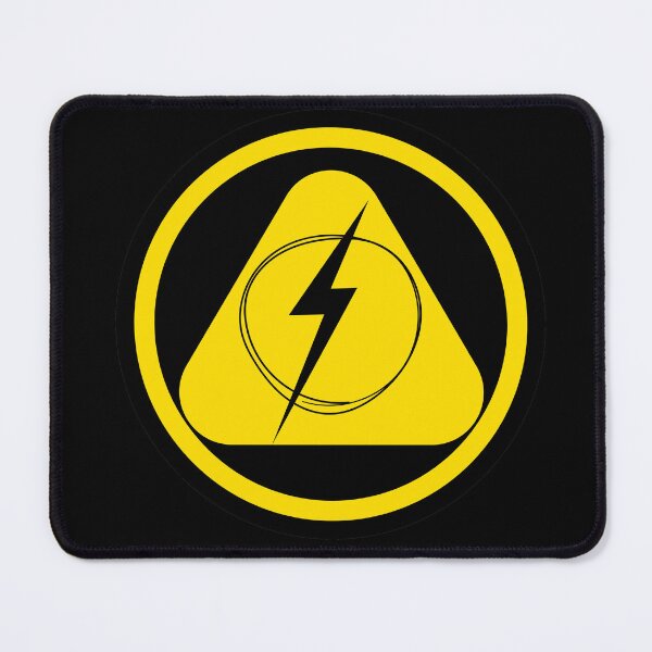 Item preview, Electric Triangle Danger Sign designed and sold by dreamyspot.