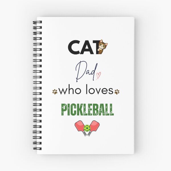Item preview, Cat Dad Who Loves Pickleball designed and sold by PawFitt.