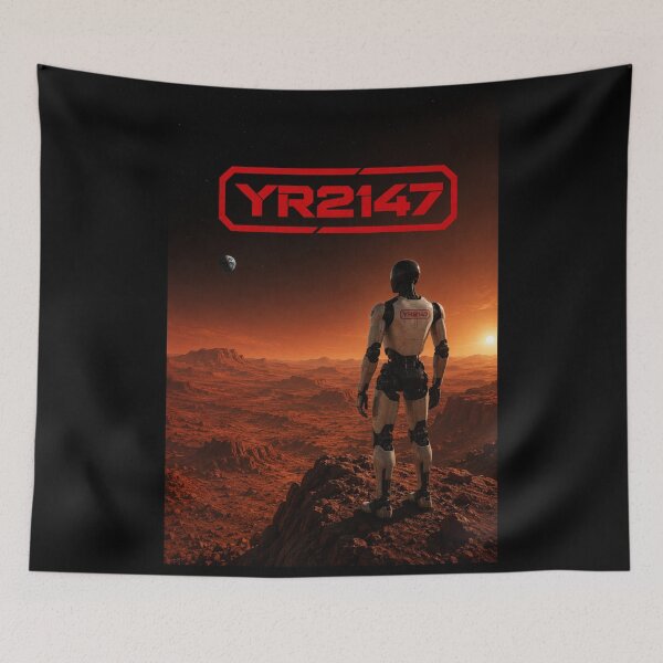Item preview, YR2147 – Futuristic Robots & Space Exploration designed and sold by TEEJAMBOREE.