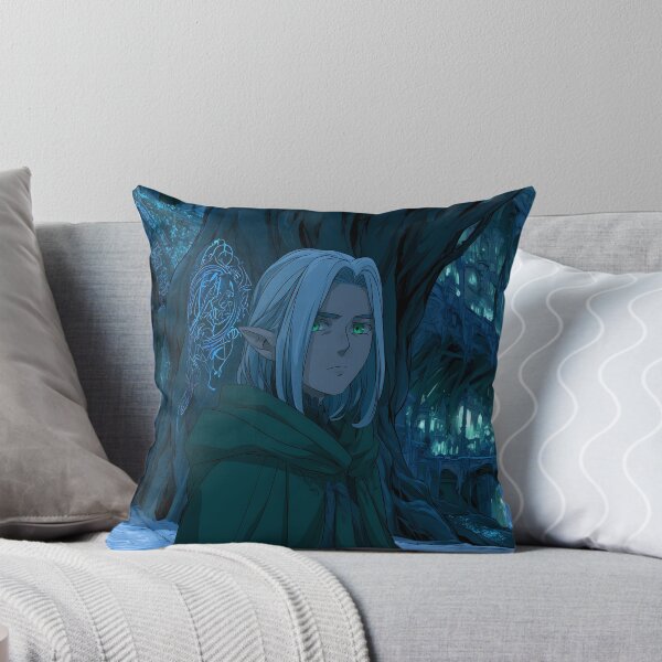 Item preview, Elf Mage in Ancient Underground City - Anime Dark Fantasy designed and sold by MythicGridArt.