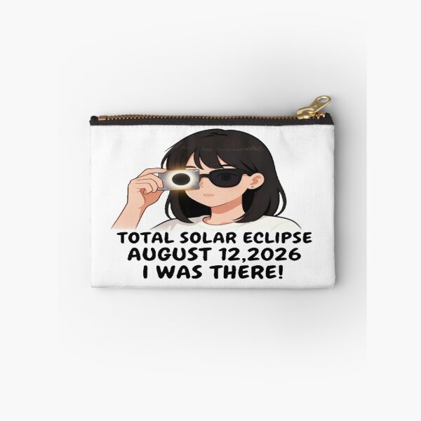 Item preview, For Astronomy Lover In Anime Girl Style TOTAL SOLAR ECLIPSE AUGUST 12,2026 I WAS THERE! designed and sold by Giulivo Store Graphic.