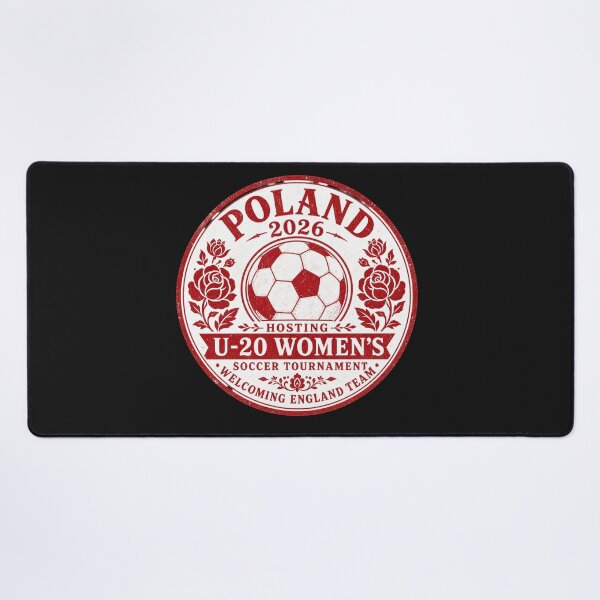 Item preview, Poland 2026 Soccer Tournament Emblem Welcoming England Team designed and sold by BrickByDream.