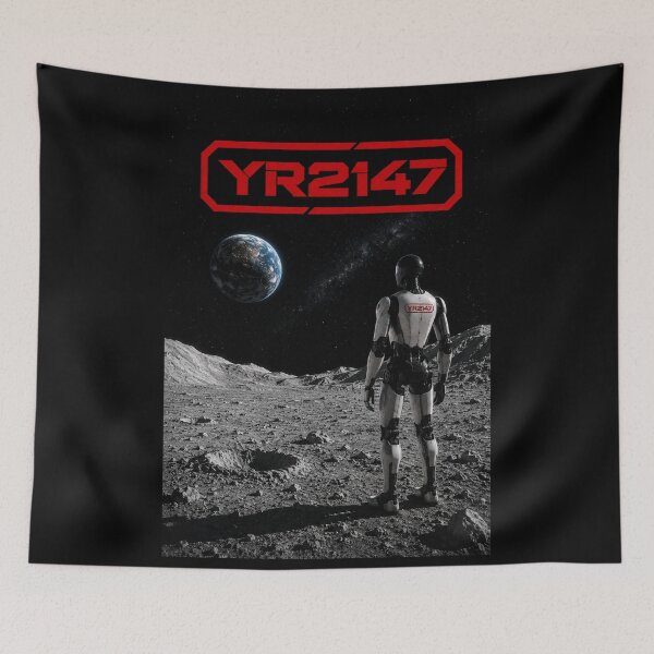 Item preview, YR2147 – Futuristic Robots & Space Exploration designed and sold by TEEJAMBOREE.