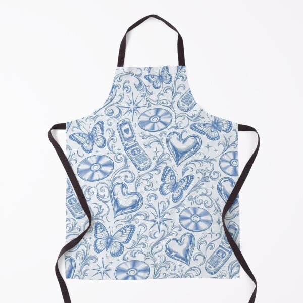 Item preview, Y2K Chrome Toile Seamless Pattern | Vintage Retro Y2K Toile Repeat designed and sold by StickyGuys.